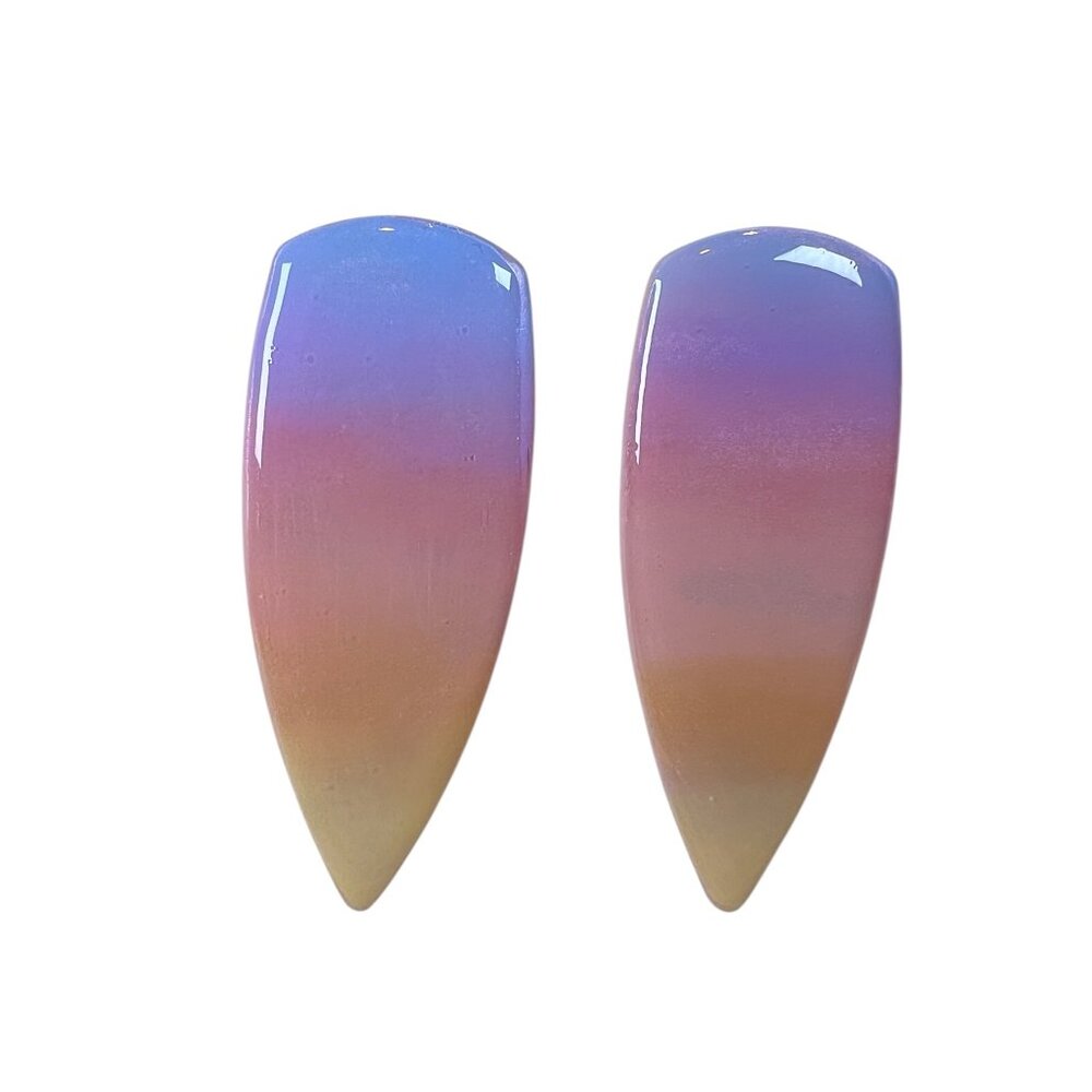Ombre Rainbow Earrings